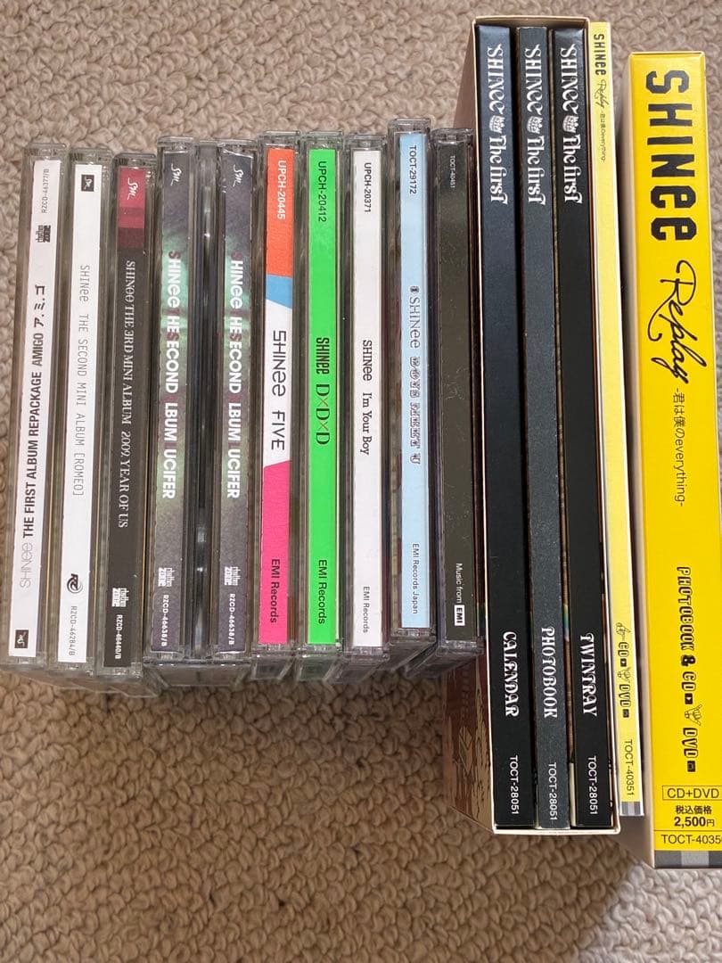 SHINee CD DVD トレカ　ペンラ　グッズ　まとめ
