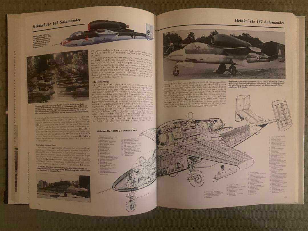 WARPLANES OF THE LUFTWAFFE 他1冊　写真集
