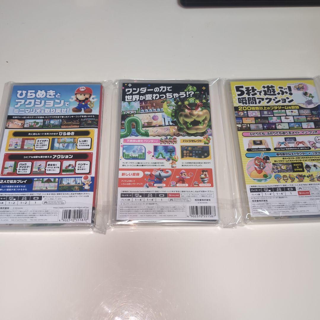 Nintendo Switch 3本セット まとめ売り マリオ ドンキーコング