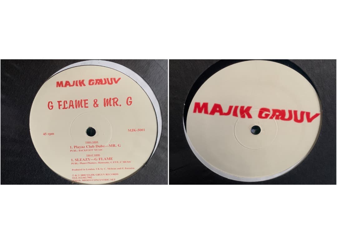 G Flame & Mr.G レコード 8点