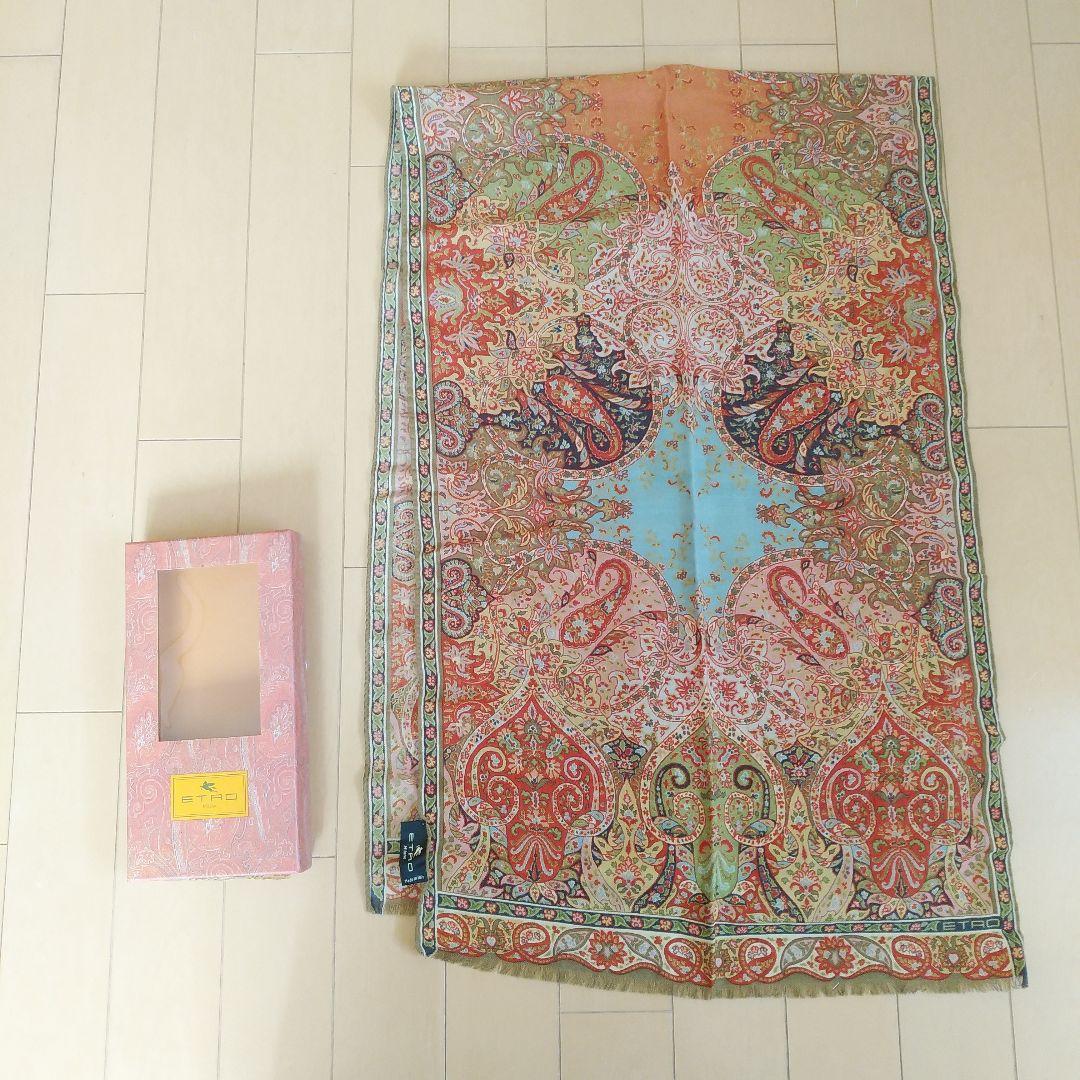 ETRO ペイズリー柄 ストール