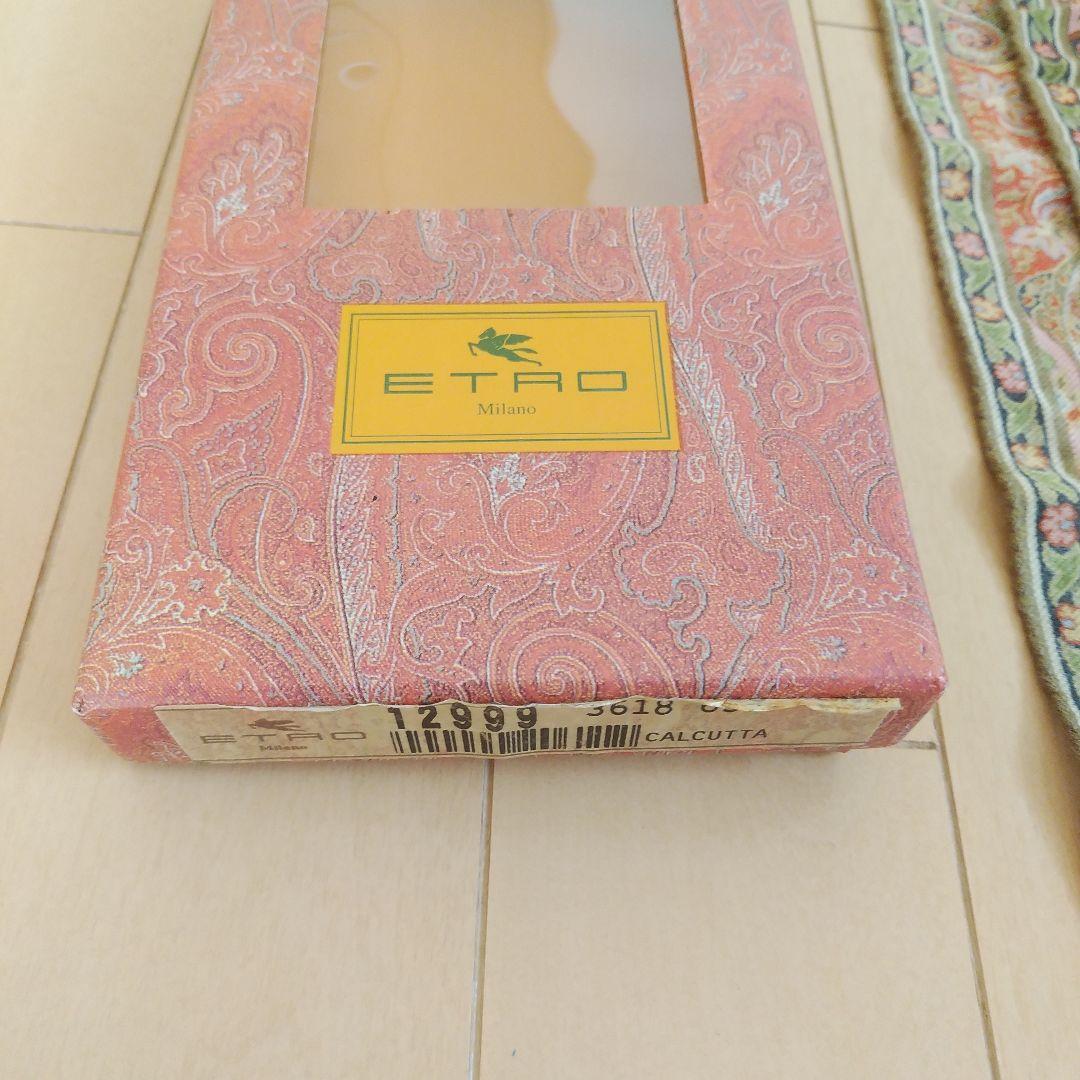 ETRO ペイズリー柄 ストール