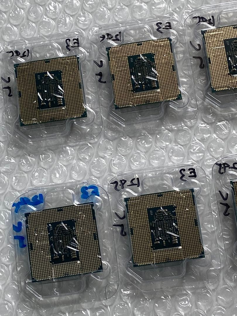 CPU INTEL XEON E3-1245V5 8枚 ジャンク