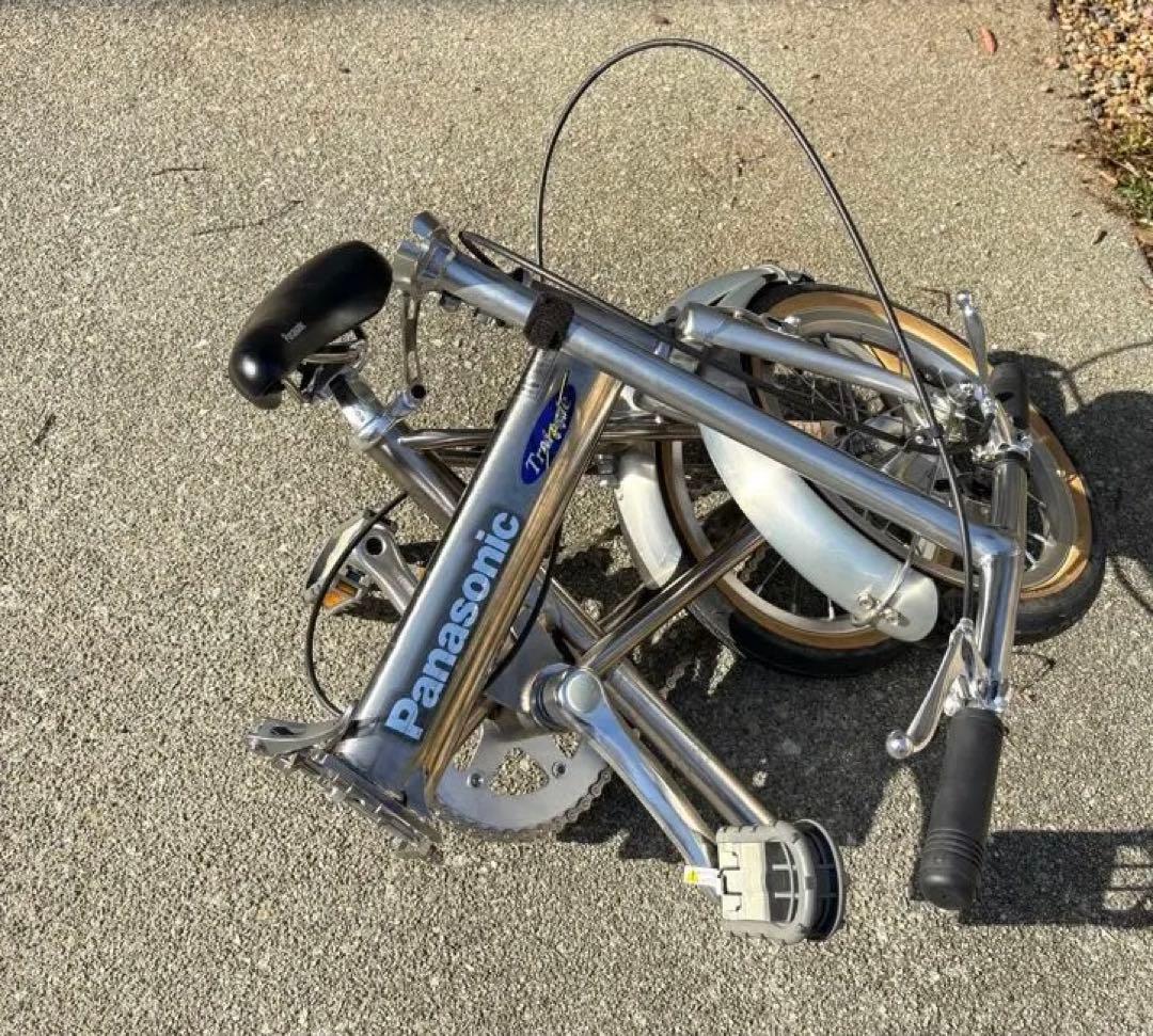 パナソニック 折りたたみ自転車TRAINCLE B-PEMT223-S