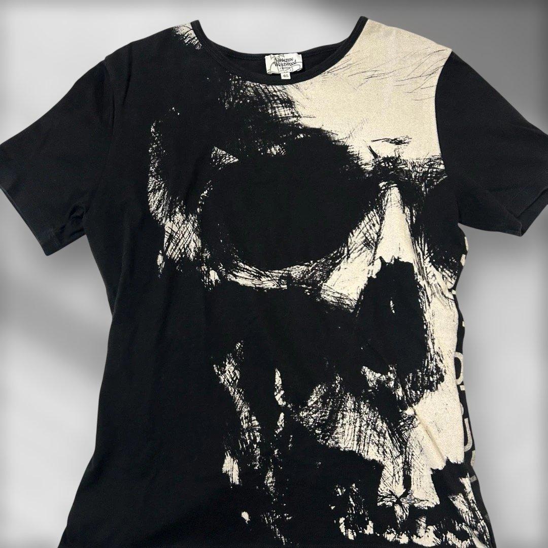 Vivienne Westwood MAN スカルプリント Tシャツ 46