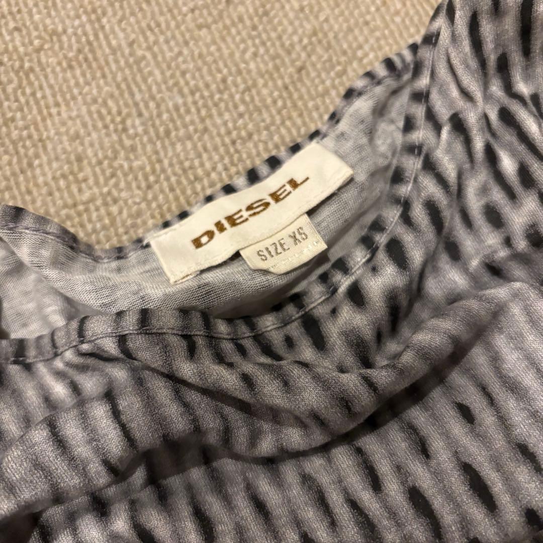 00’s archive Diesel 異形　デザイン　ロンTレーヨン　y2k