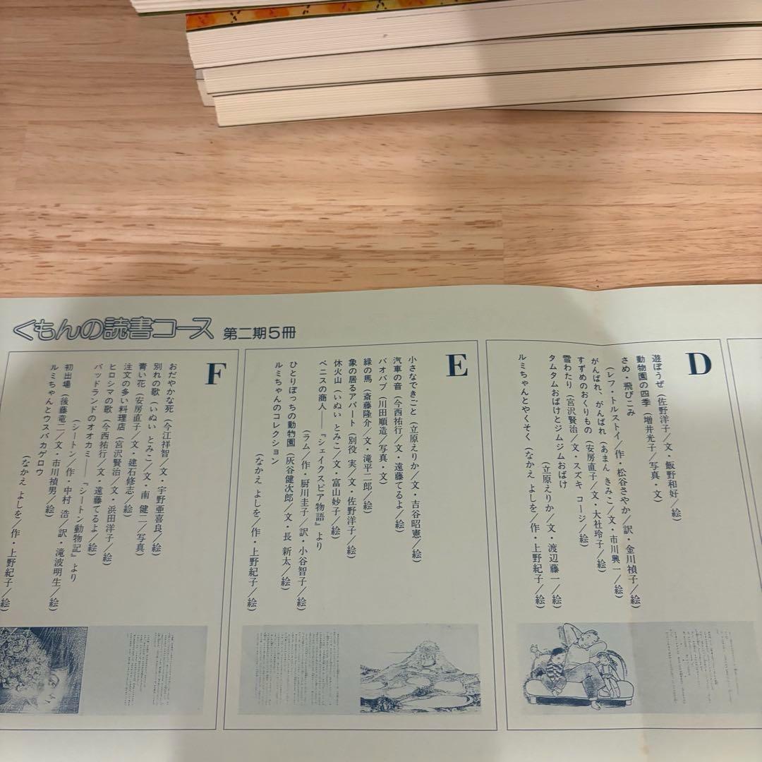 くもんの読書コース BCEFGHI 7冊まとめ売り