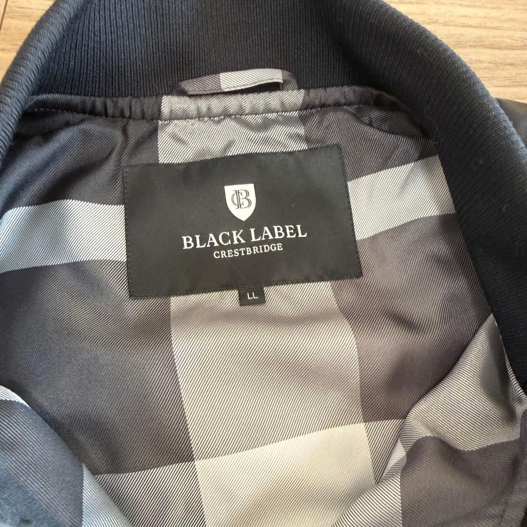 BLACK LABEL CRESTBRIDGE MA-1ジャケット LLサイズ