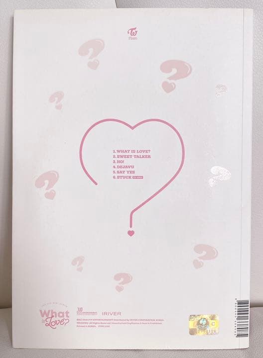 TWICE What is Love? 全メンバー直筆サイン入りアルバム 写真集