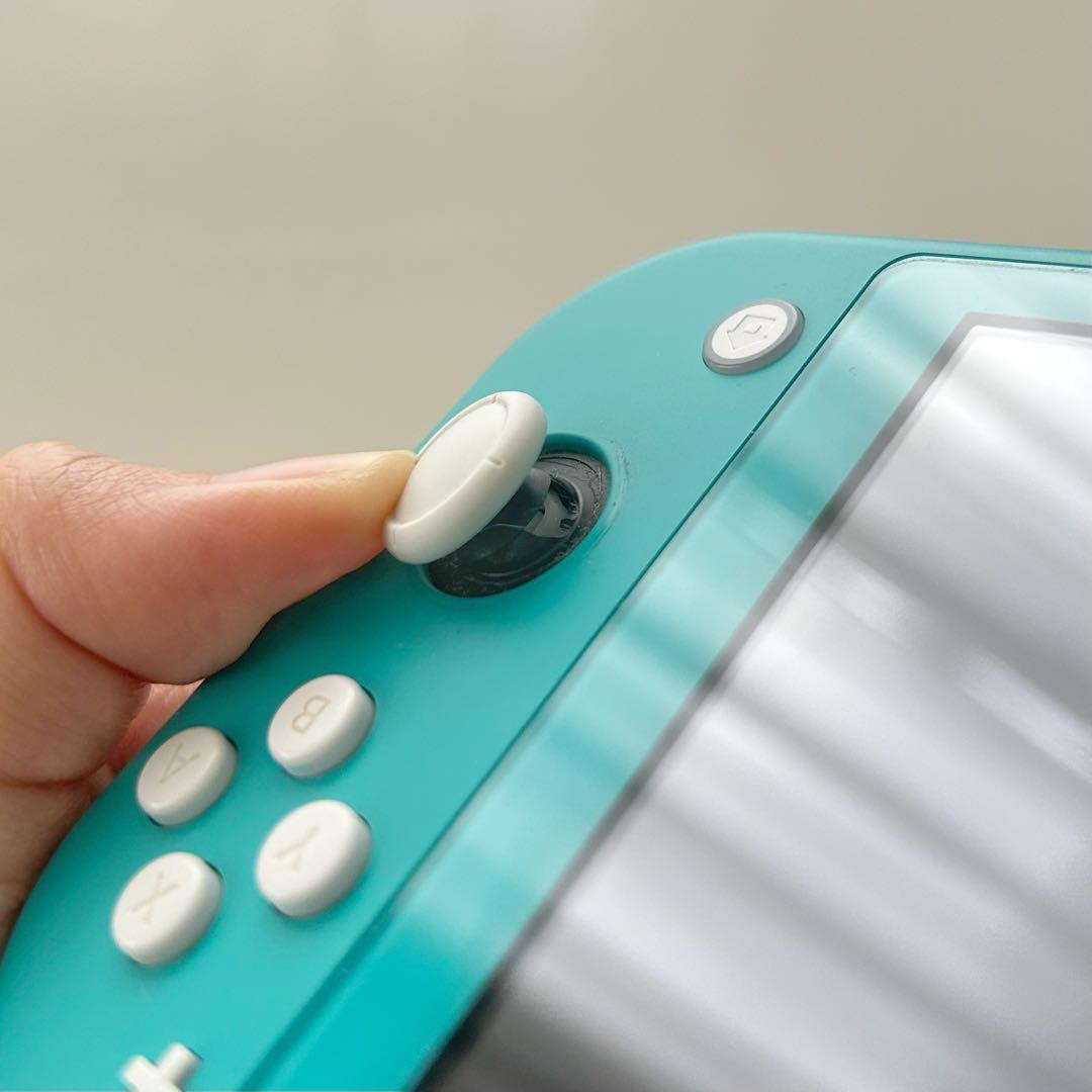 ジャンク品 Nintendo Switch Lite ターコイズ 箱あり