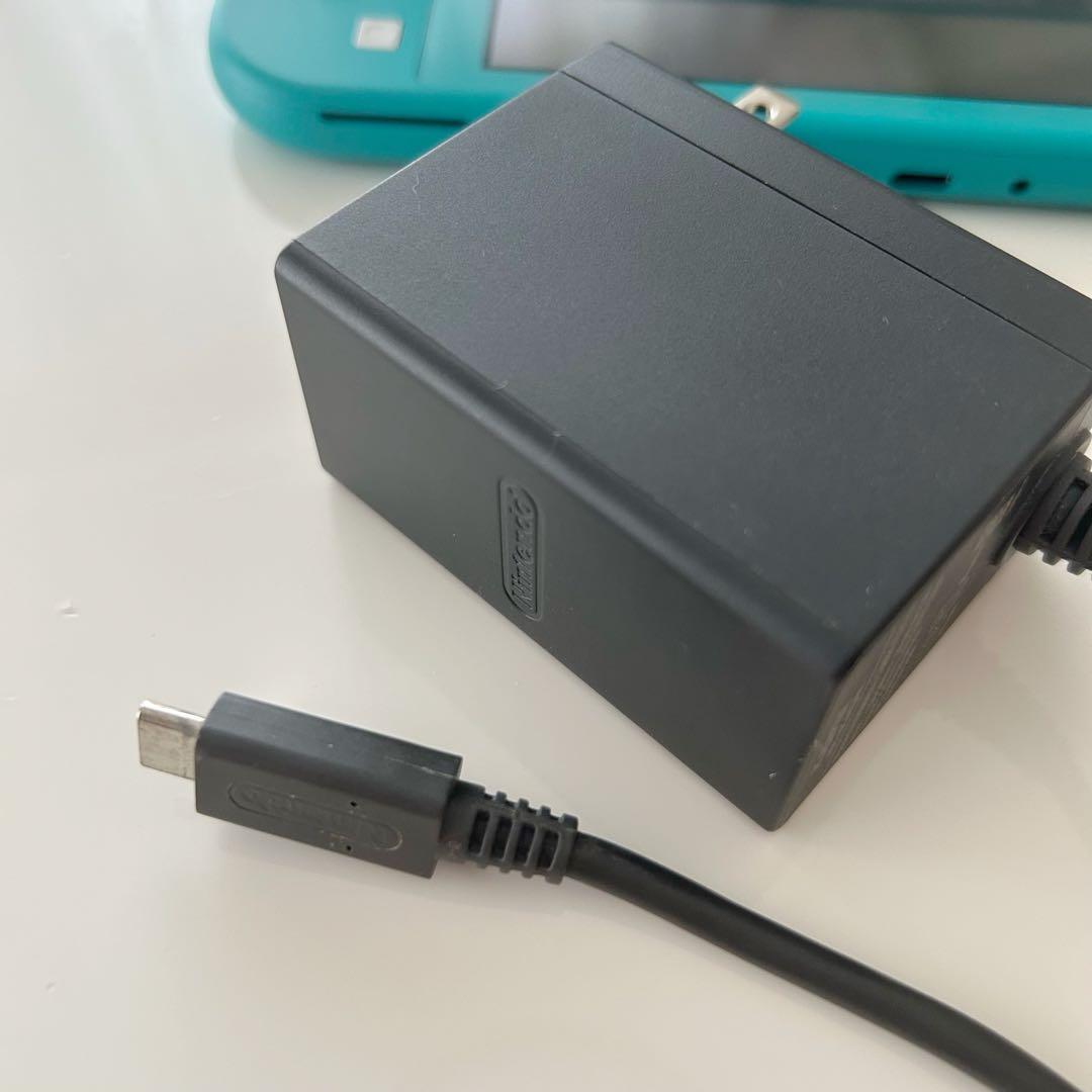 ジャンク品 Nintendo Switch Lite ターコイズ 箱あり