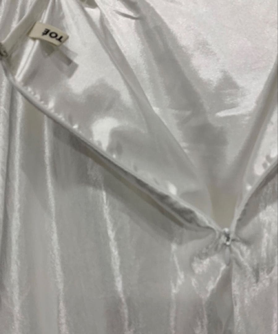 THE TOÉ bercy balloon skirt White Mサイズ