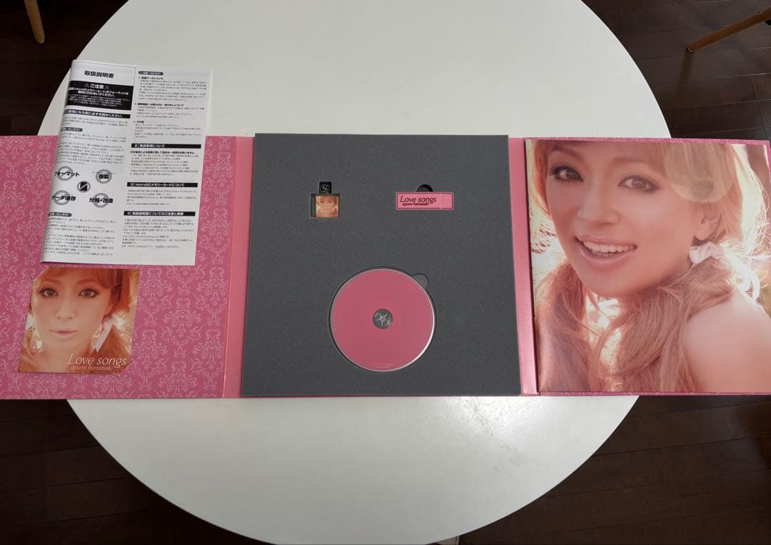 浜崎あゆみ 数量限定　Love songs microSD USB DVD