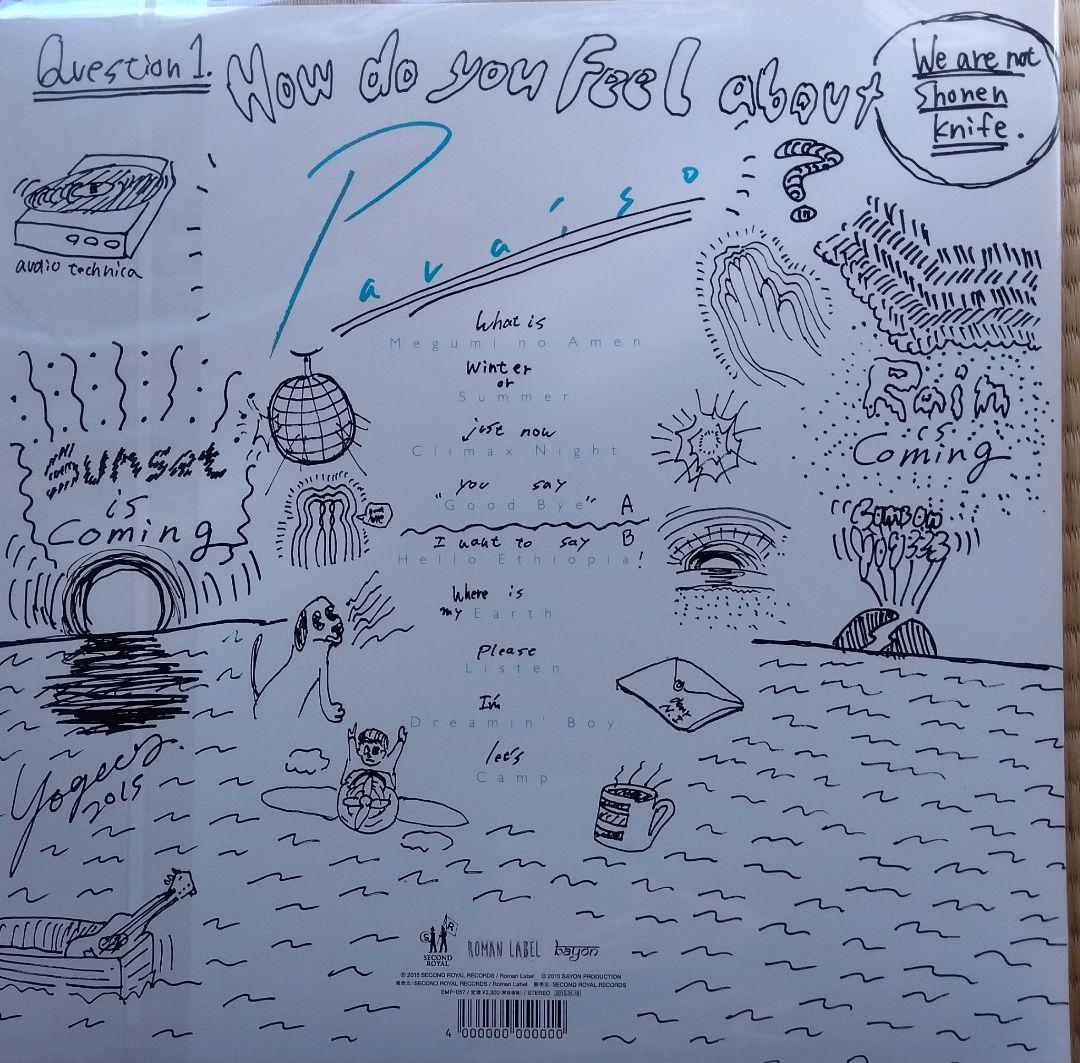 yogee new waves/PARAISO オリジナル盤