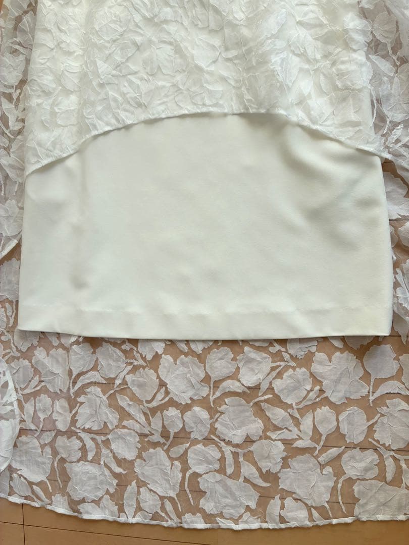 FOXEY NEW YORK ホワイトレース　ワンピース　ドレス