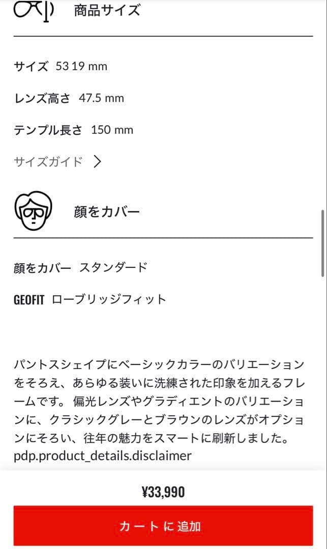 【美品】Ray-Ban RB4305F 710/83 サングラス