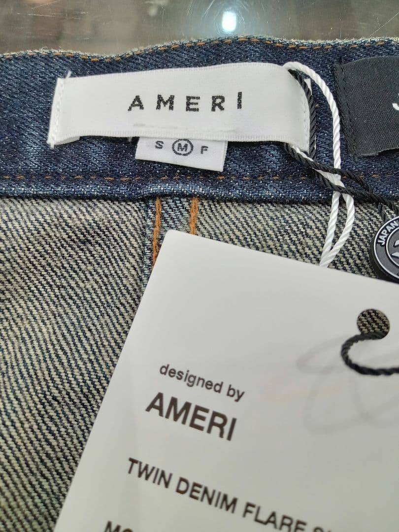 お値下げ❗AMERI　アメリ　デニム　スカート　フレアー　定価27,500円