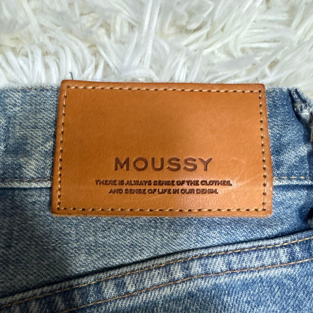 MOUSSY マウジー　MVS FLARE (25)ロングサイズ フレアデニム