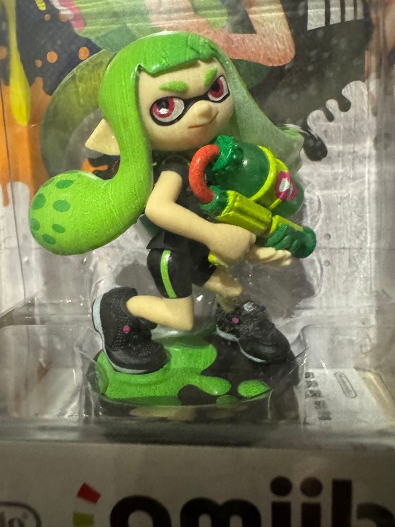 【未開封】スプラトゥーン　アミーボ色違い３体セット