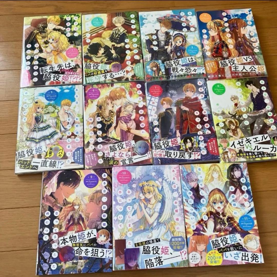ある日、お姫様になってしまった件について 1～11巻セット