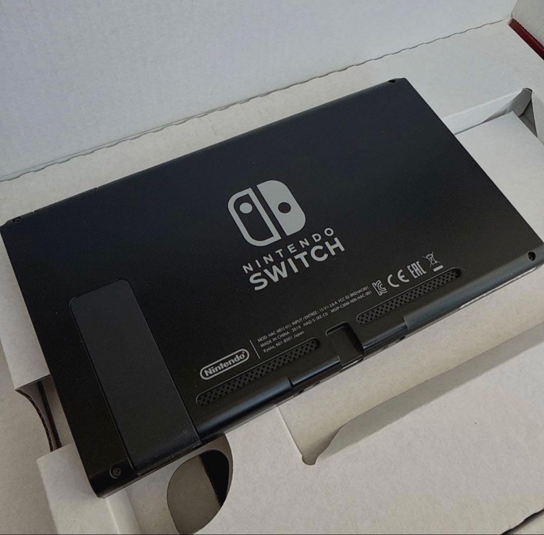 美品 Nintendo Switch 本体 グレー 付属品完備