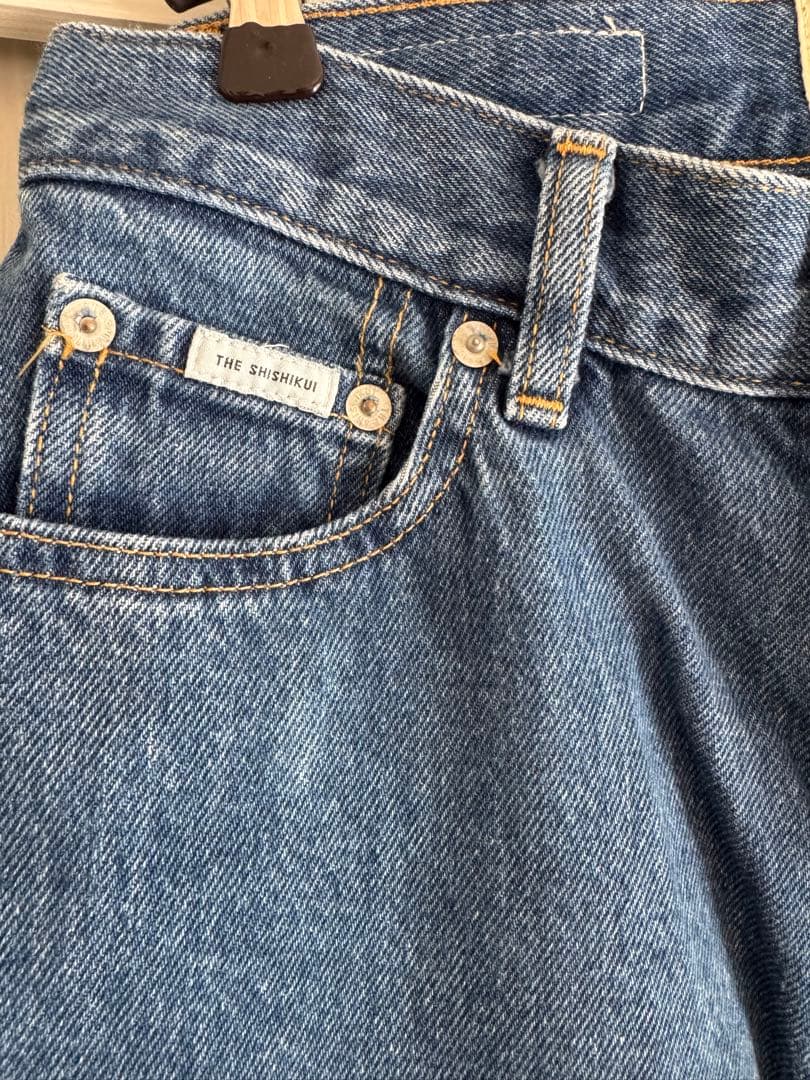 SHISHIKUI EASY JEANS インディゴ32