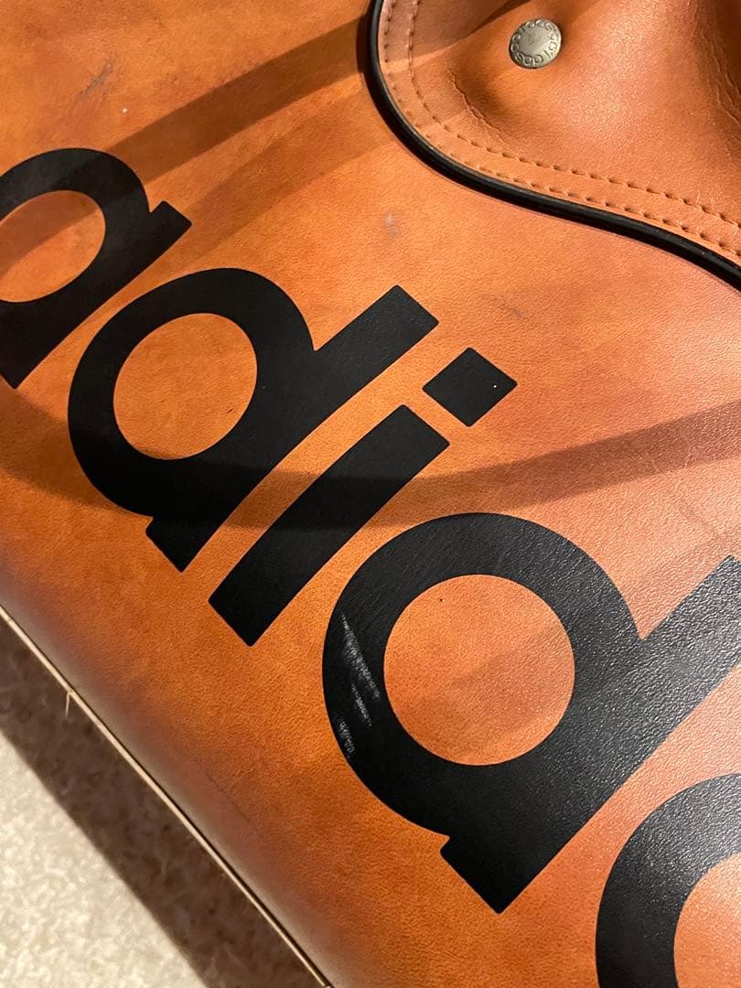 アディダス　adidas ボストンバック　ビンテージ 70s 合成皮革 日本製