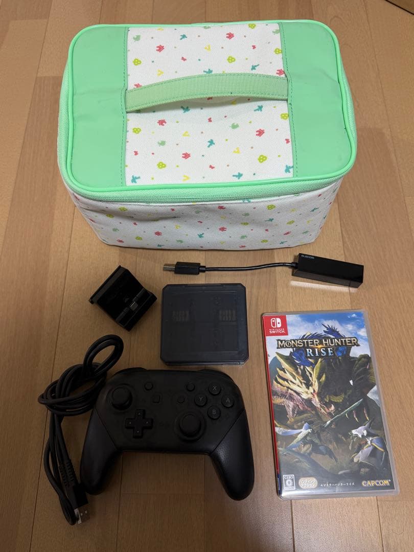 Nintendo Switch 本体 おまけ多数♪ プロコン付 モンハン ソフト