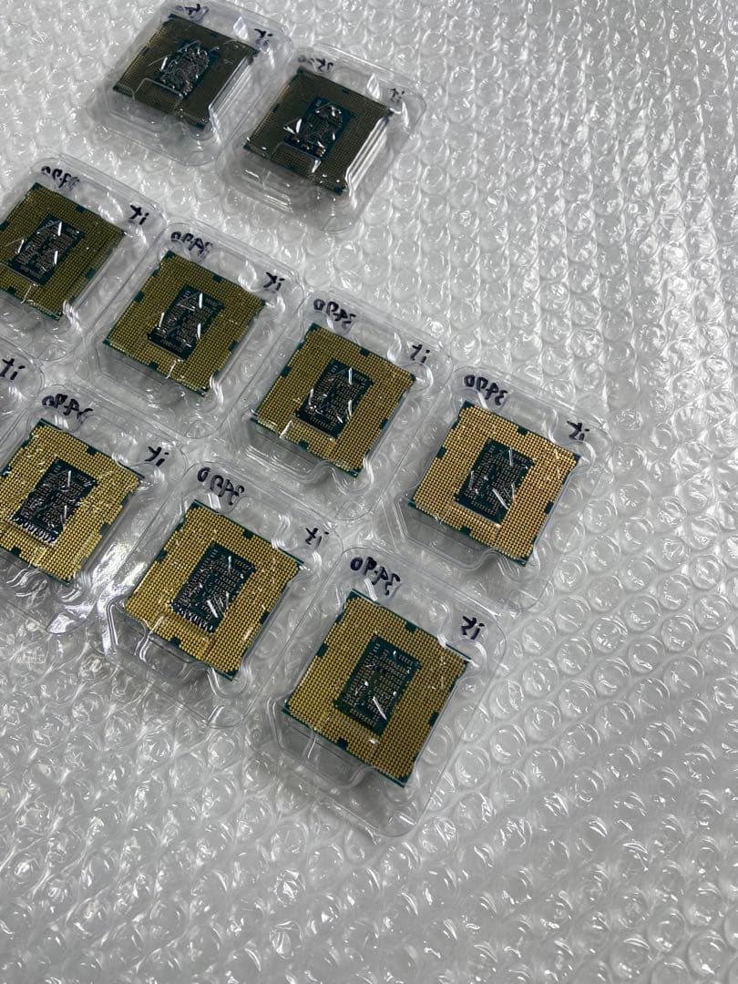 CPU CORE i5 7500/2枚 3470/8枚 計10枚 ジャンク