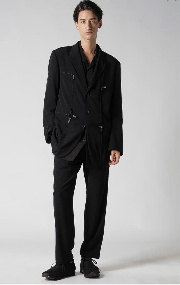 ヨウジヤマモト TA TUXEDO ZIP DETAIL JACKET25SS