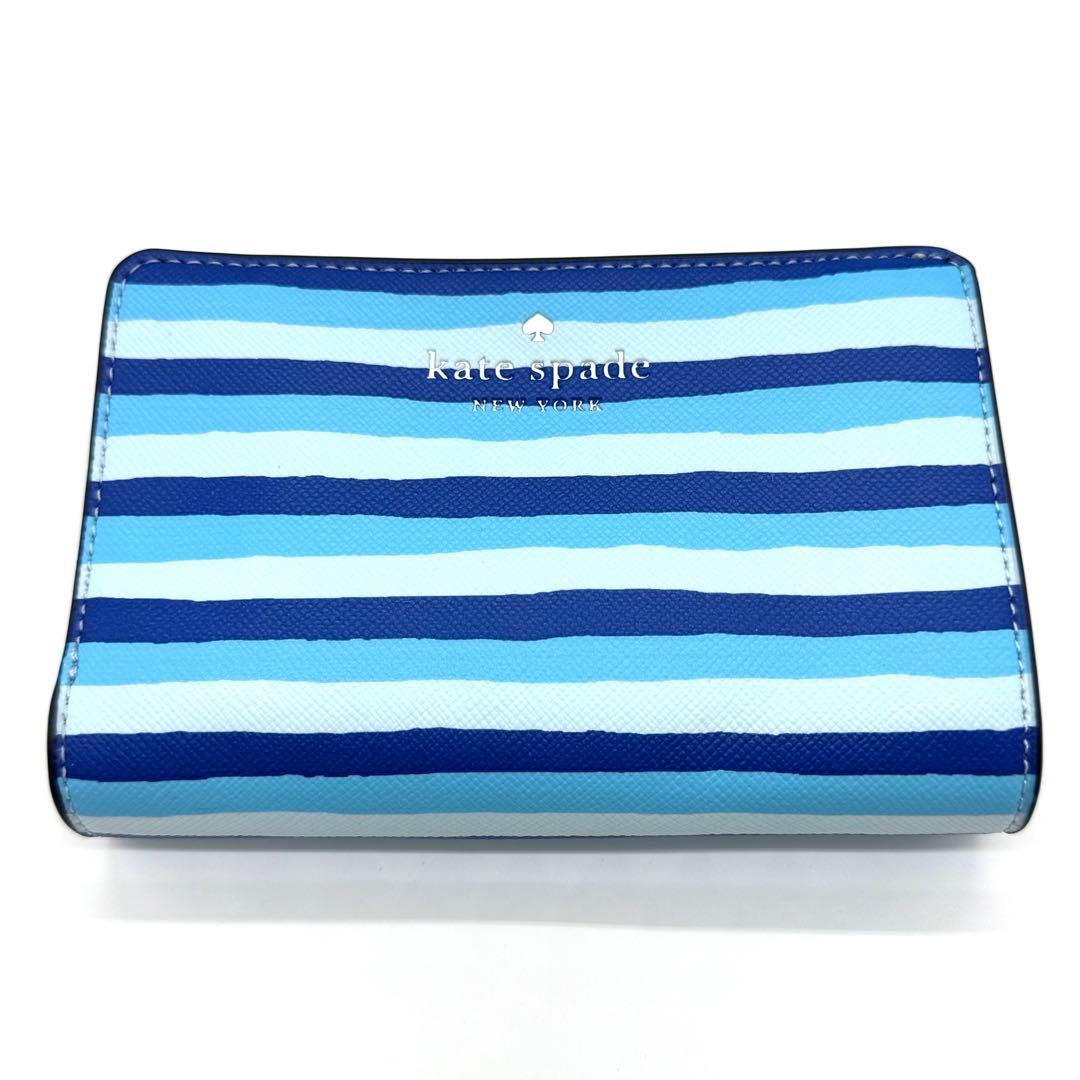 ケイトスペード 二つ折り財布 kate spade シュイラー ウェーブ ストラ