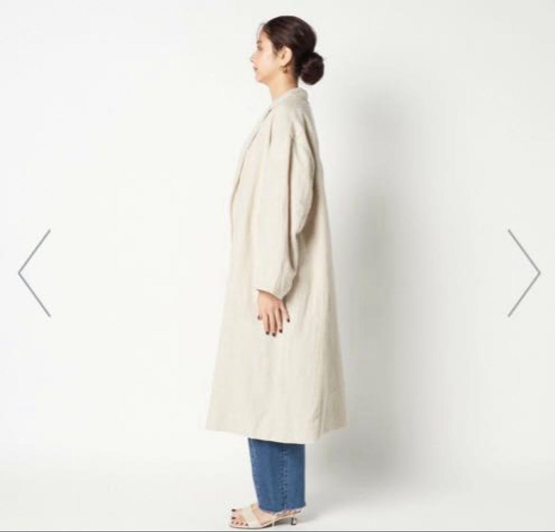 タグ付き新品　エリオポール　DUNGAREES LINEN LONG COAT