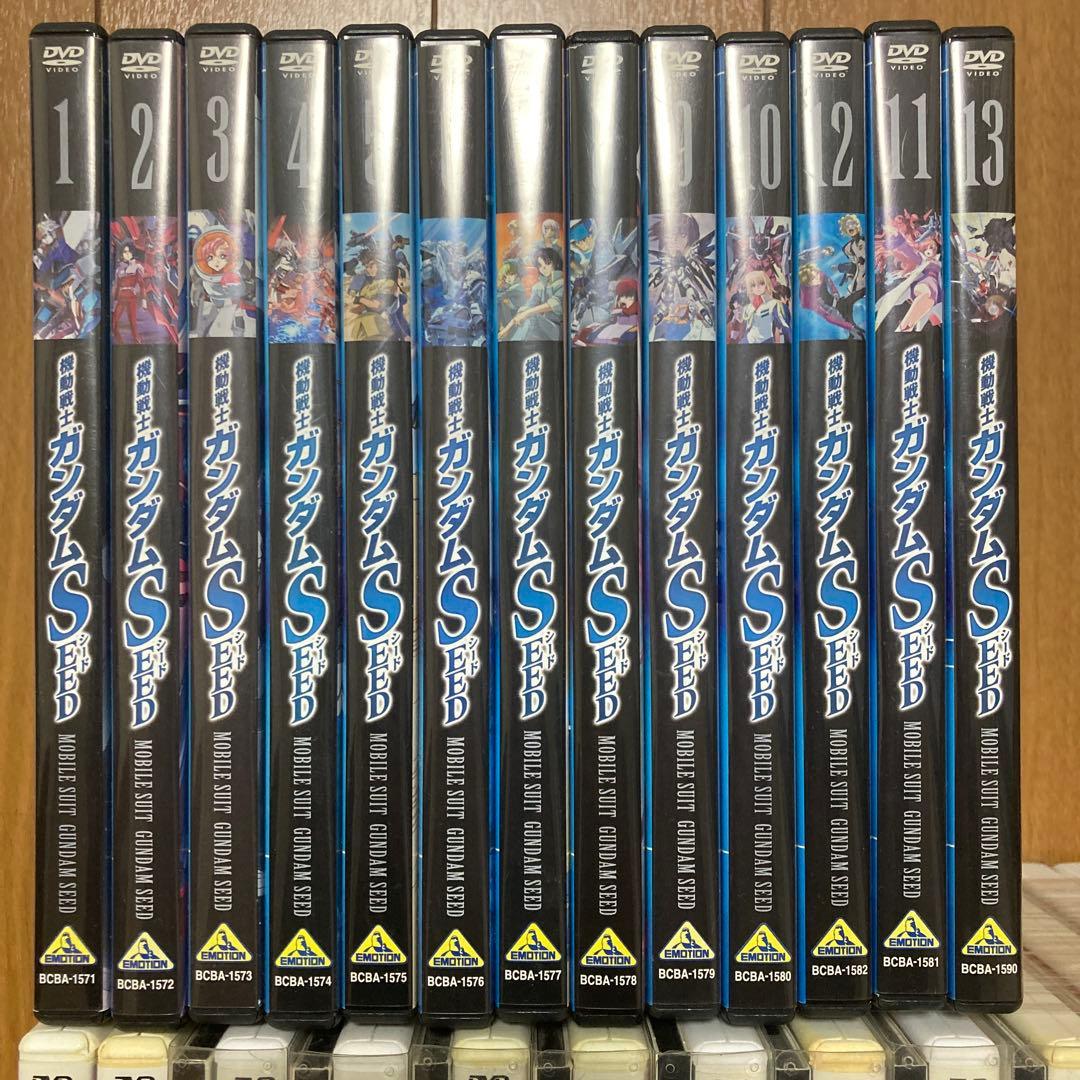 機動戦士ガンダムSEED+DESTINY+STARGAZER dvd 全巻セット