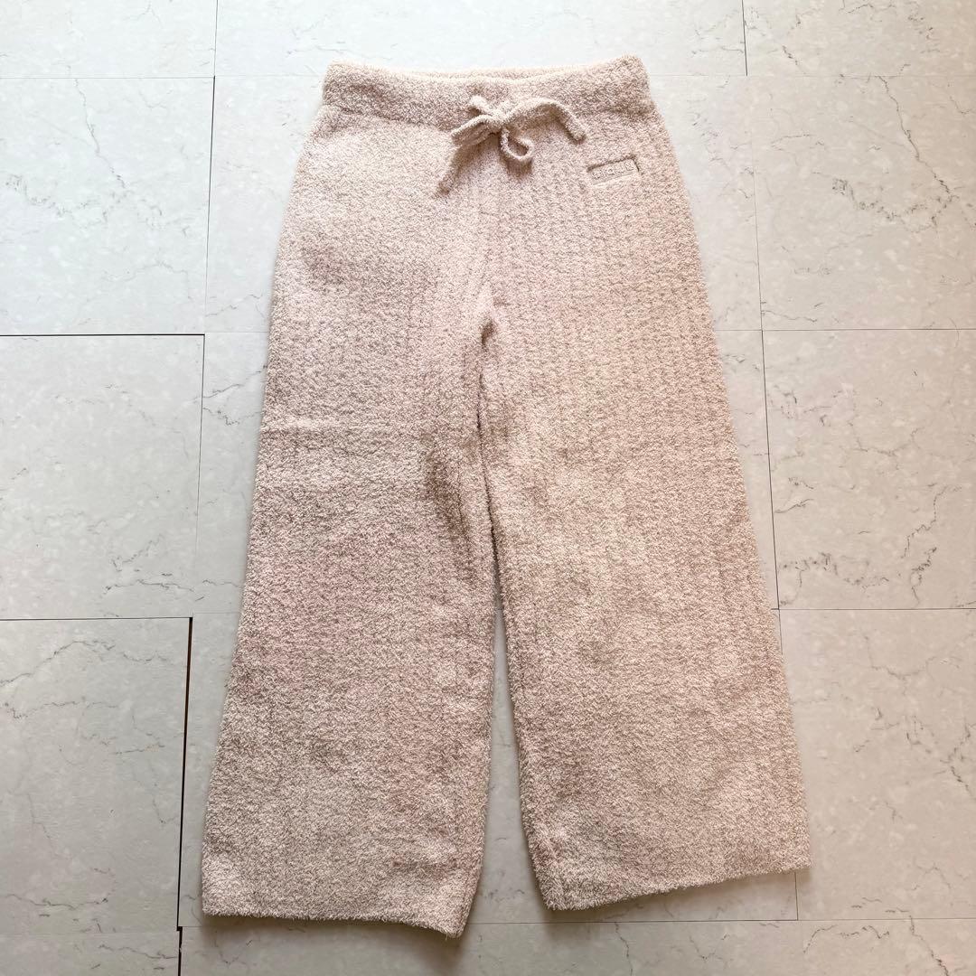 美品 gelato pique ベーシックパウダープルオーバー ロングパンツ