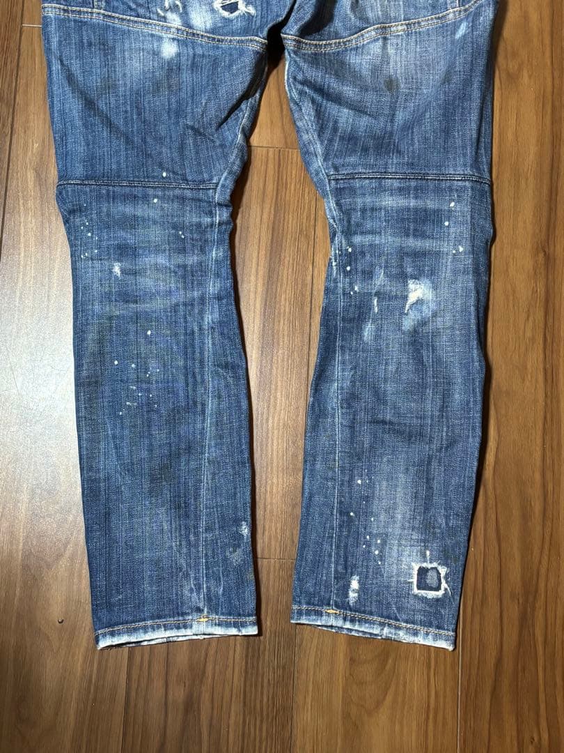 DSQUARED2 ダメージ加工デニムジーンズ44