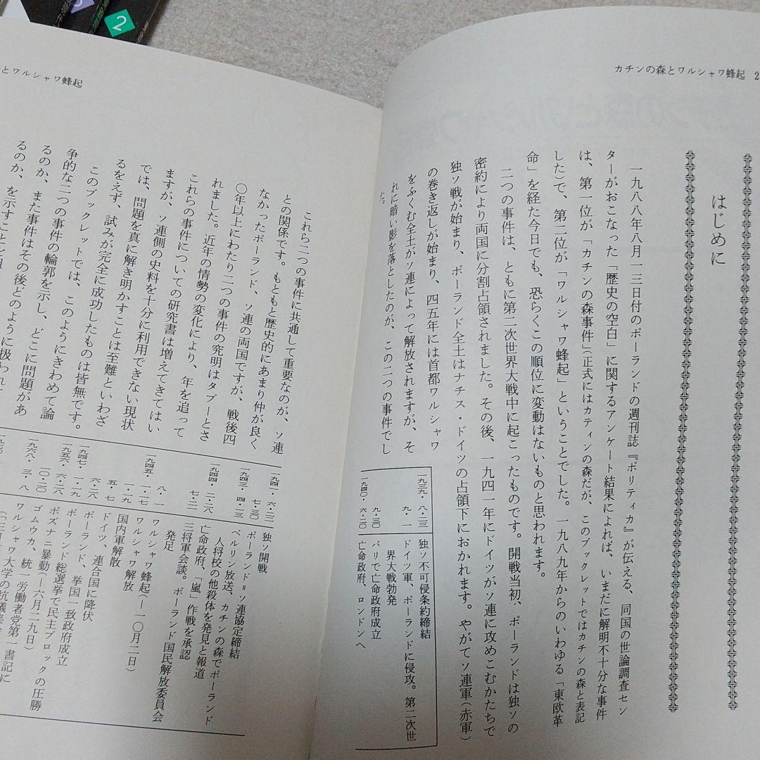岩波ブックレット  東欧現代史1～5セット