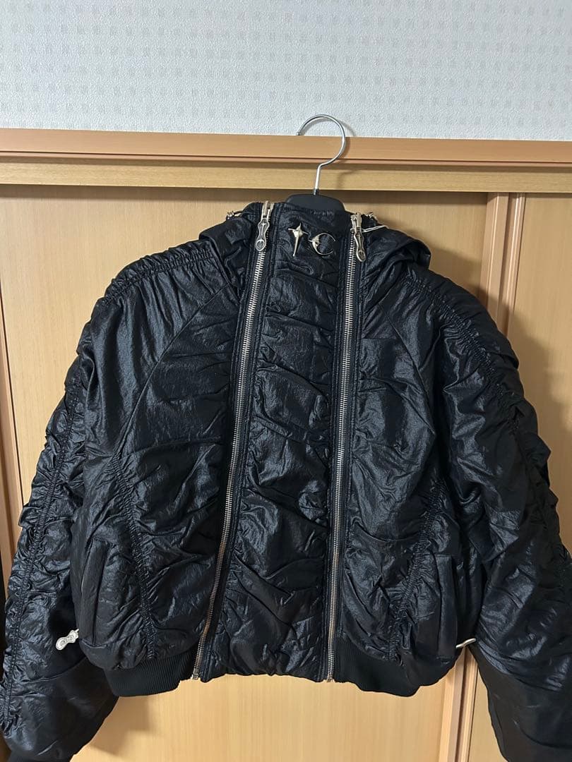 トップス THUG CLUB Double Flying Bio Jacket Black