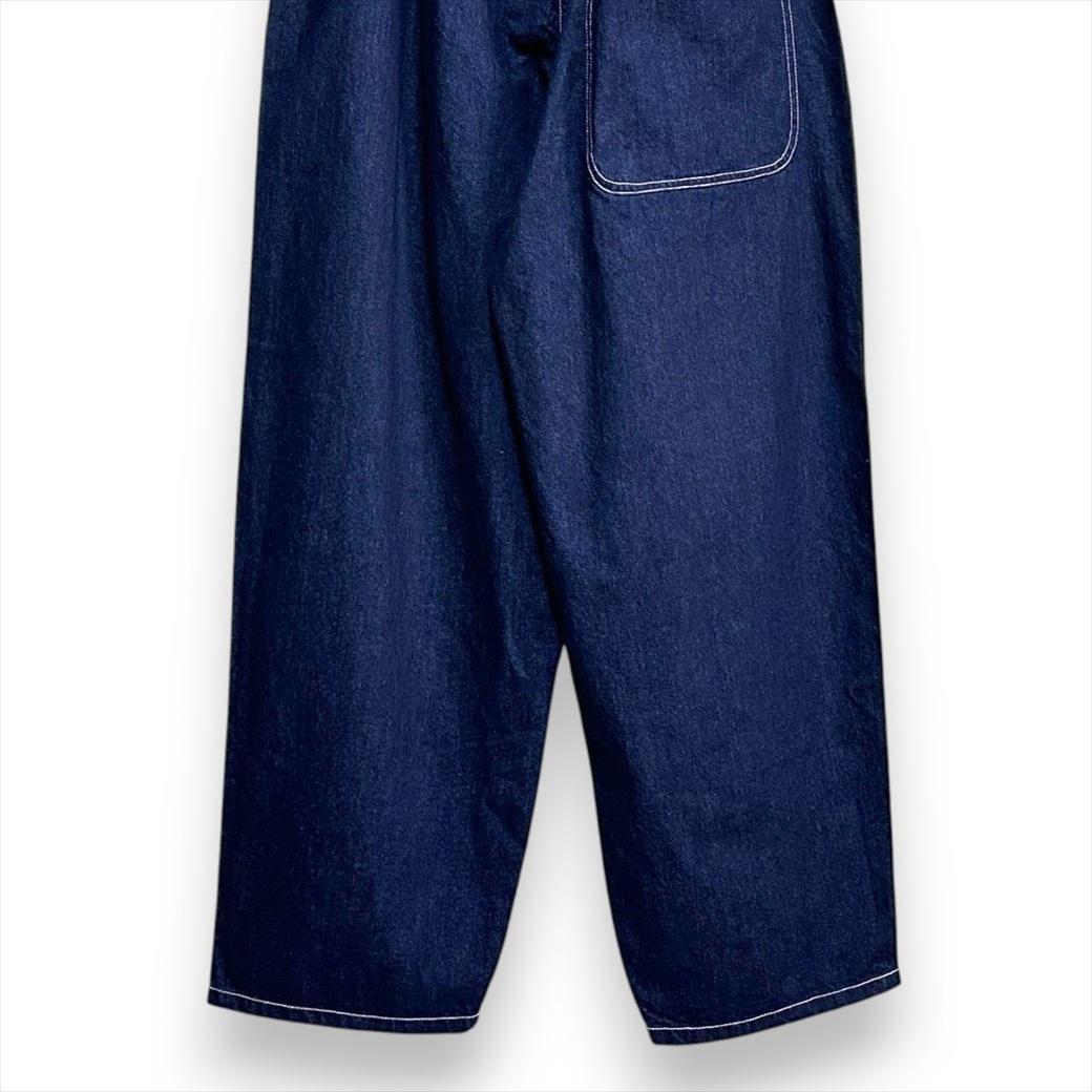 【ScoLar】スカラー らくがきワッペン ベルト付 デニムパンツ タグ付未使用