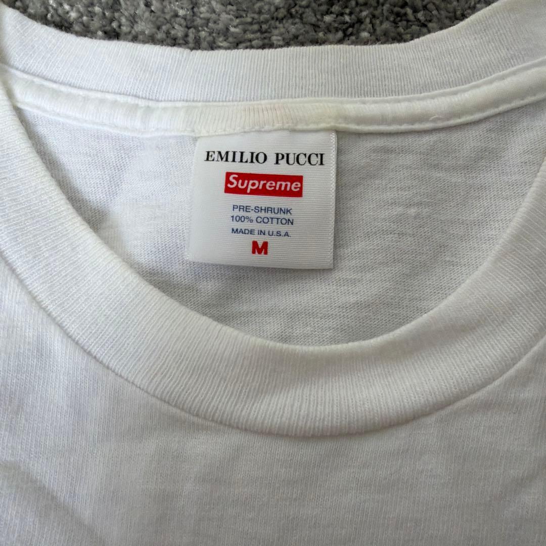 supreme ボックスロゴTシャツ エミリオプッチ