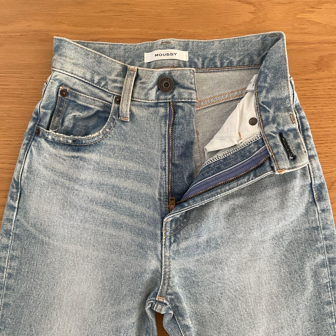 MOUSSY MVS FLARE 23inch ライトブルー
