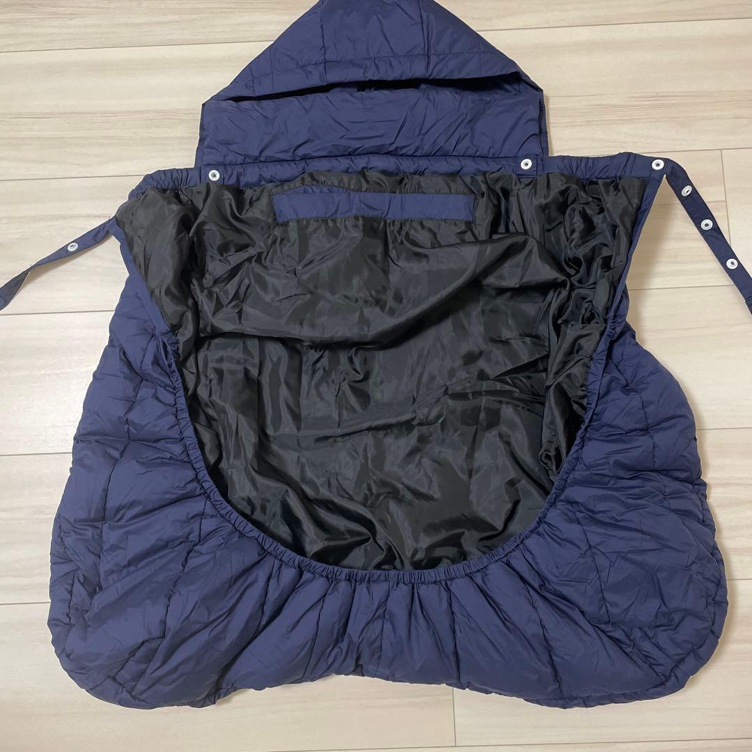 THE NORTH FACE ベビーシェルブランケット　抱っこ紐カバー　ネイビー