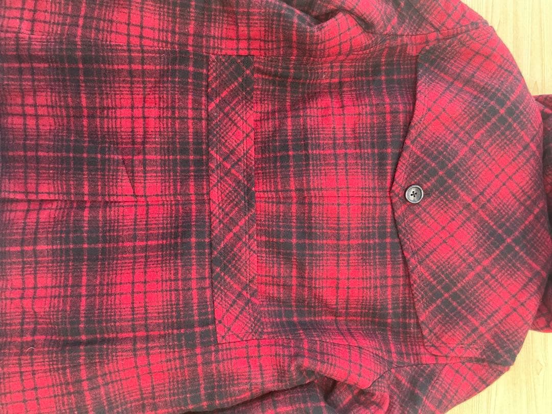 ✨美品✨ BURBERRY BLACK LABEL ダッフルコート チェック 赤