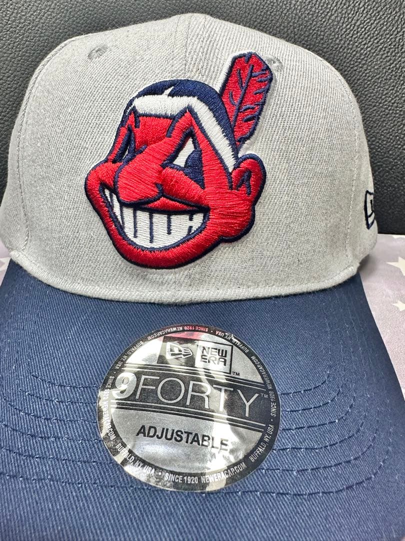 s*u様 希少❗️新品！ NEWERA インディアンス アジャスター 9FORT