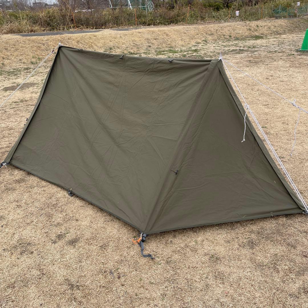 バンドック　ソロベース　ハップテント　軍幕