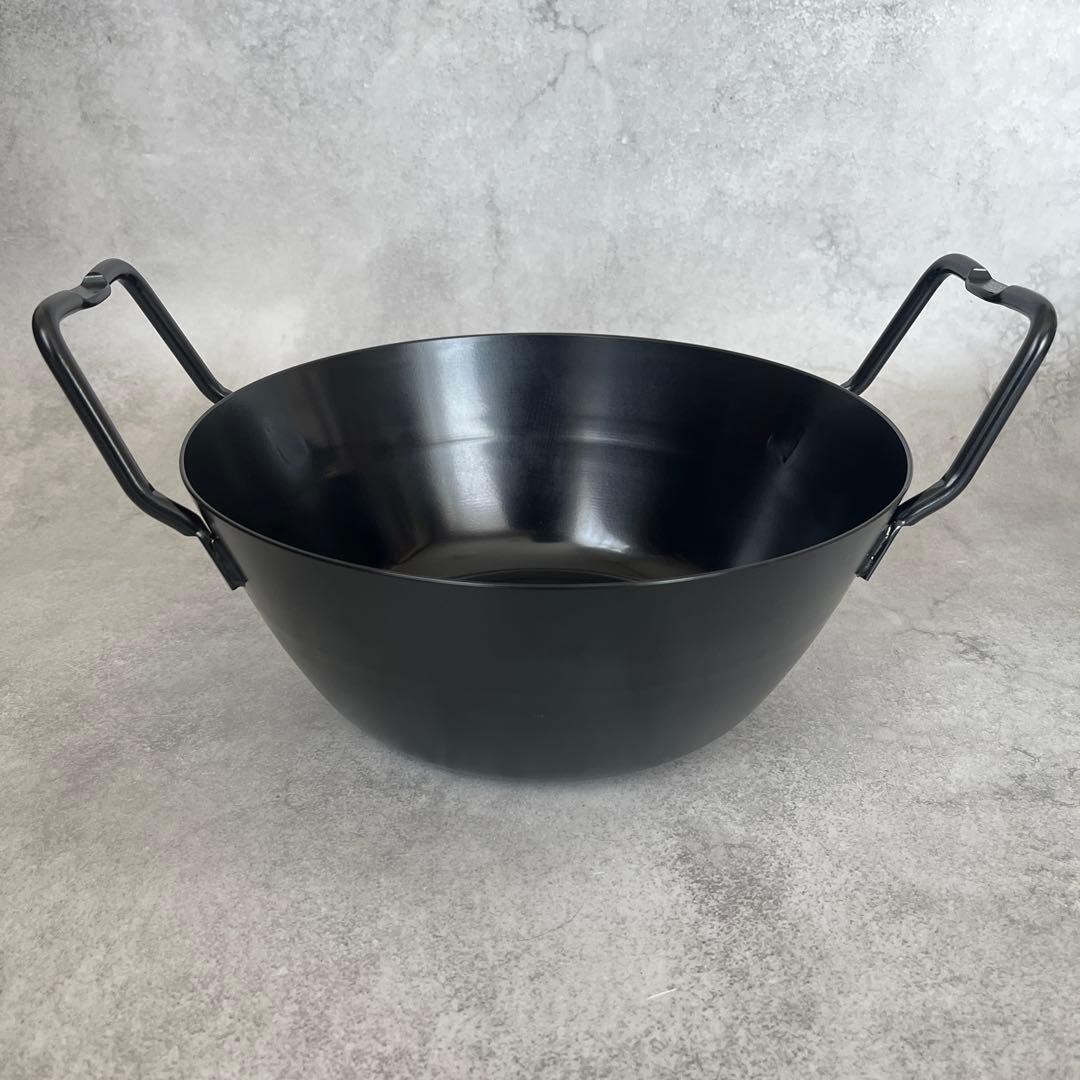 新品 ラパーゼ 鉄揚げ鍋 22cm セット LB-098