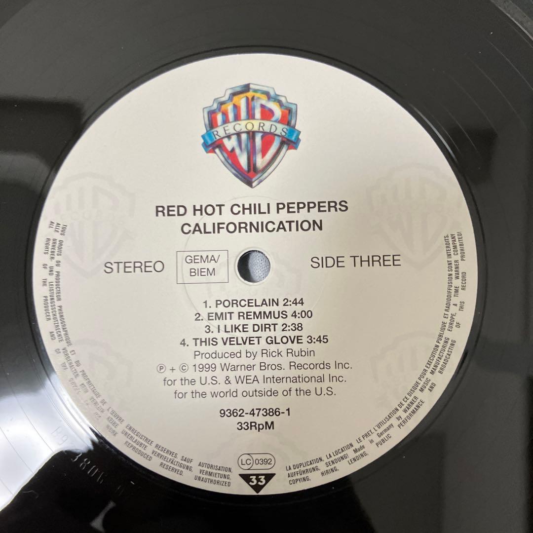 洋楽 RED HOT CHILI PEPPERS/CALIFORNICATION/LP
