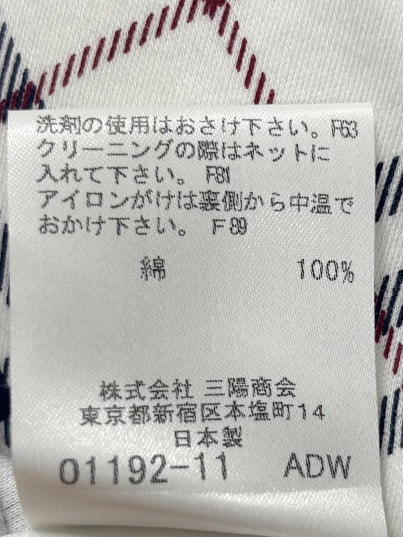 BURBERRY BLUE LABEL 半袖　tシャツ　カットソー