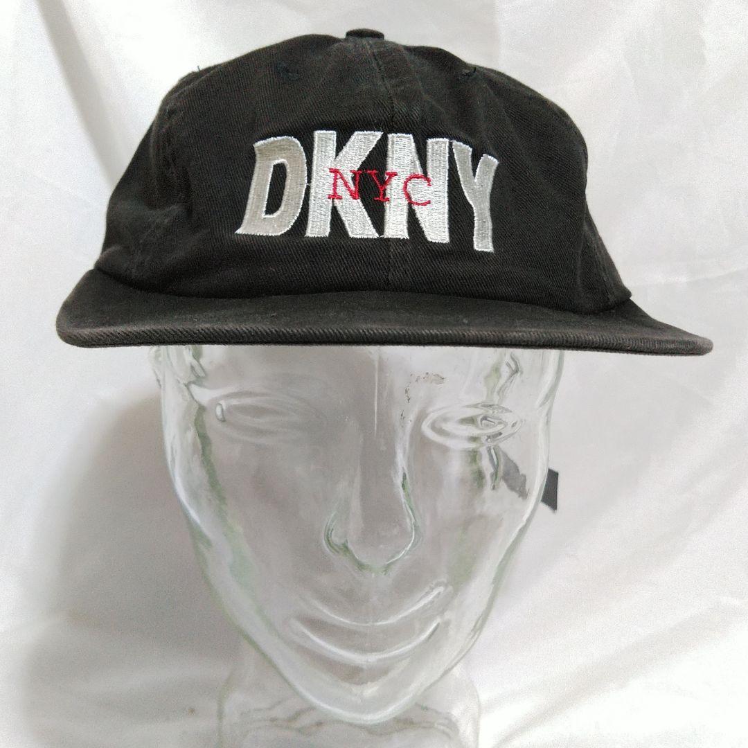 ク*ポ様 DKNY NYC コットン ツイル キャップ デッドストック 90s