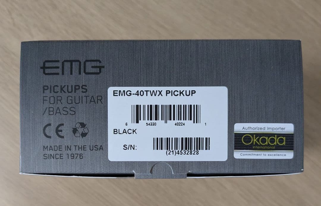 EMG 40TWX 5弦ベース用ピックアップ