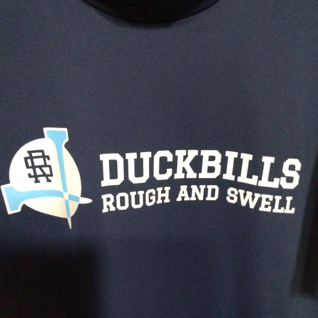 ROUGH AND SWELL モックネックシャツ ネイビー